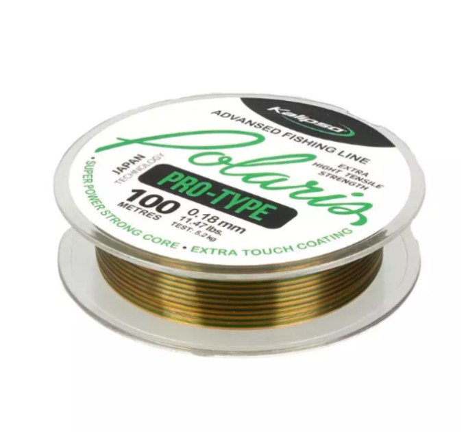 Леска KALIPSO Polaris MC 100m 0.18