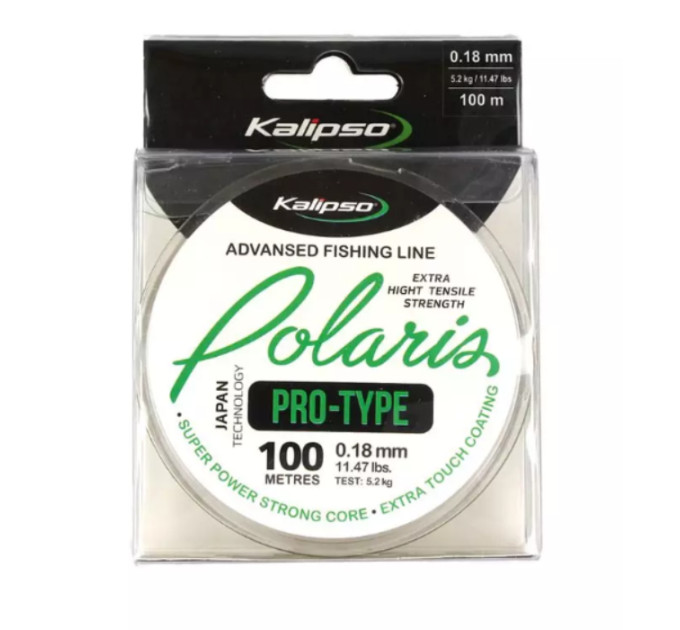 Леска KALIPSO Polaris MC 100m 0.18