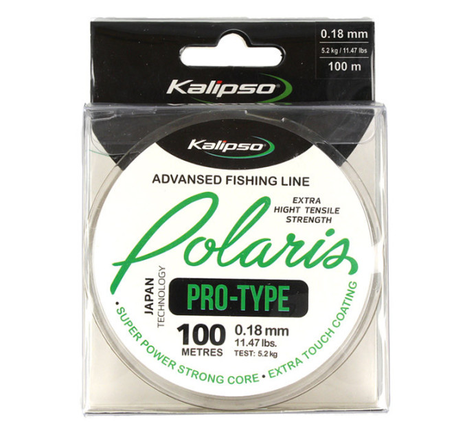 Леска KALIPSO Polaris MC 100m 0.25