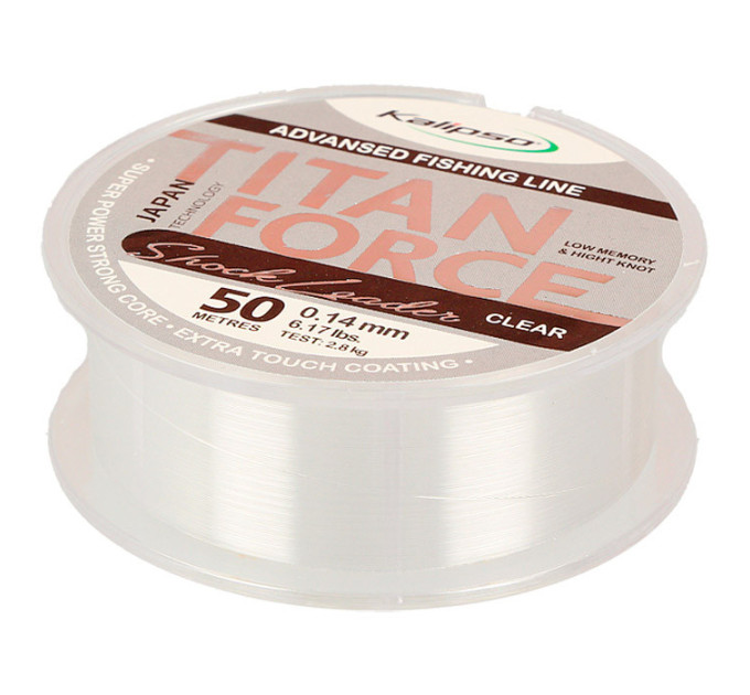 Леска KALIPSO Titan Force Leader CL 50m 0.16mm