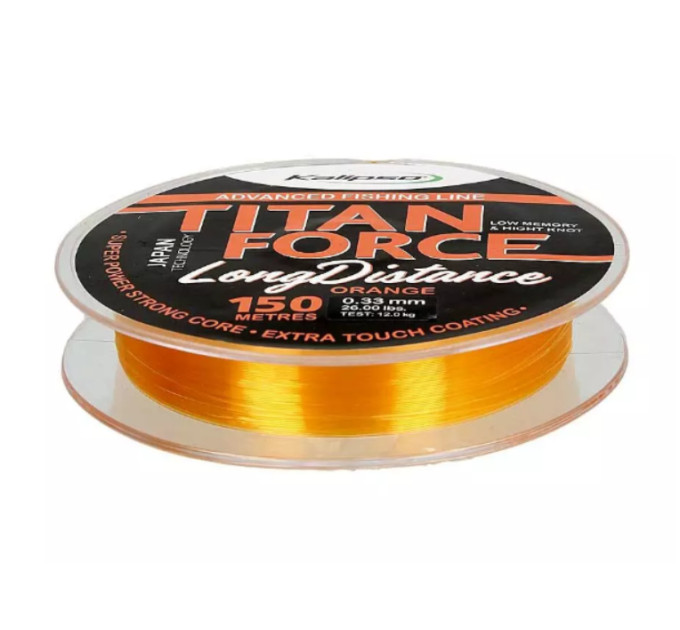 Волосінь KALIPSO Titan Force Long Distance OR 150m 0.30
