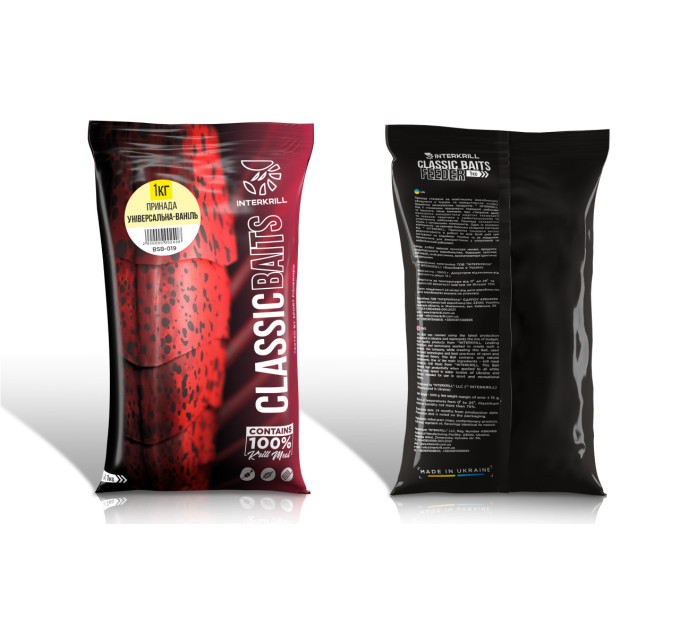 Прикормка Interkrill Универсал-Ваниль 1кг