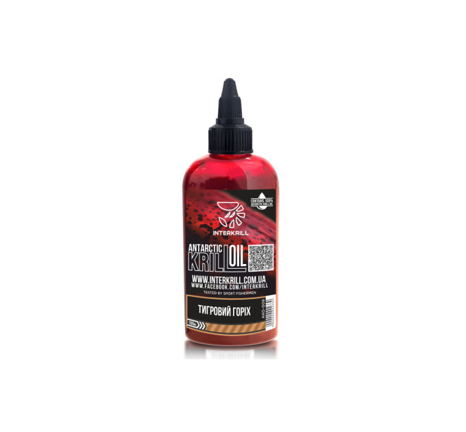 Крилевое масло Interkrill "KRILL OIL" Тигровый Орех, 100 мл
