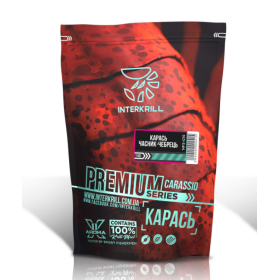 Прикормка Interkrill Премиум Карась-Чеснок-Чебрец 1кг