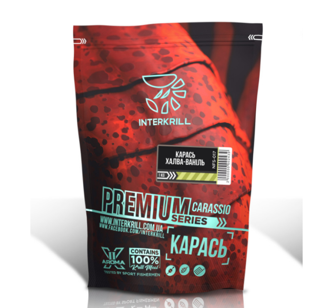 Прикормка Interkrill Премиум Карась-Халва-Ваниль 1кг