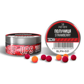 Interkrill POP-UP 6mm Strawberry/Клубника, 15г