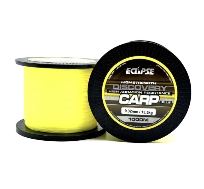 Леска ECLIPSE Discovery Carp Yellow 1000m 0.35mm