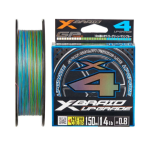 Шнур YGK X-Braid Upgrade X4 (3 colored) 150m #0.6/0.128mm 12lb/5.4kg