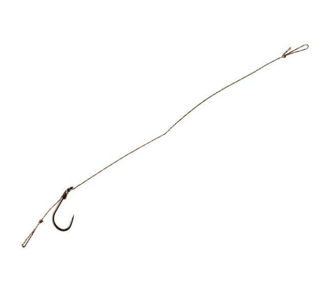 Готовый поводок Techno Carp Method 15lb Wide Gape Hook №8