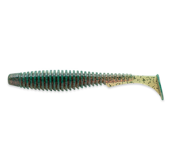 Силікон FishUp U-Shad 3" (9pcs.), #019 - Motor Oil/Red