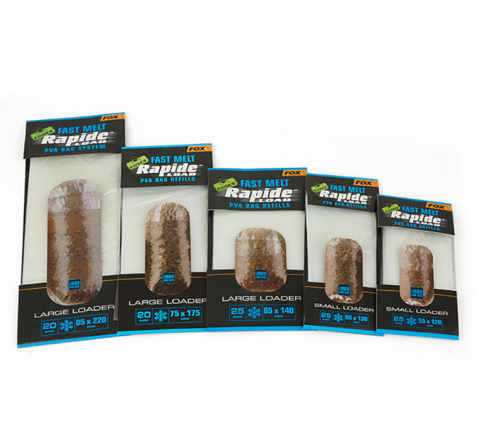 ПВА-пакеты Fox Edges Rapide Refills Fast Melt 12х5.5 см