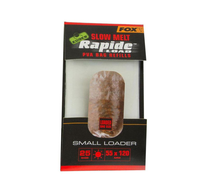 ПВА-пакеты Fox Edges Rapide Refills Slow Melt 12х5.5 см