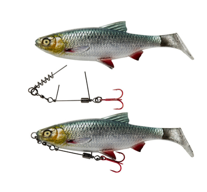 Оснащення Savage Gear SS Corkscrew Stinger 3G 1X #1/0 35kg Red + BN (2 шт/уп)