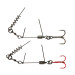 Оснащення Savage Gear SS Corkscrew Stinger 3G 1X #2/0 35kg Red + BN (2 шт/уп)
