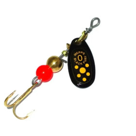 Блешня Mepps BLACK FURY 1 Black/Yellow