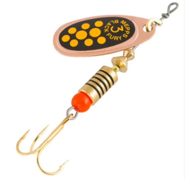 Блешня Mepps BLACK FURY 1 Copper/Yellow