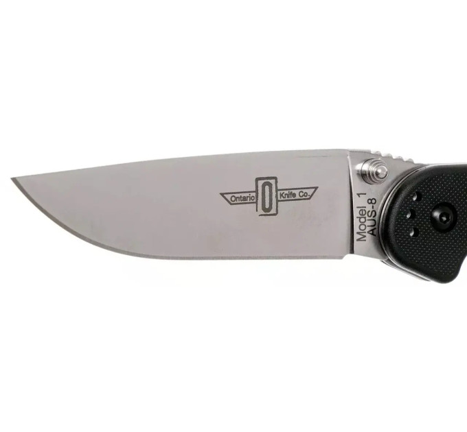 Нож Ontario Knife RAT I AUS-8 Black