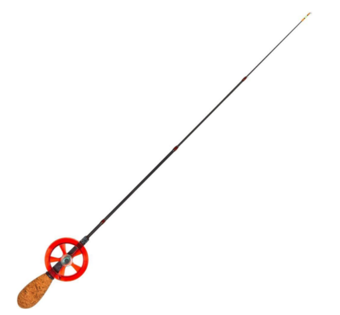 Удочка зимняя Akara Leader F 535 с катушкой Red H Carbon Teleskop, 2-сек.