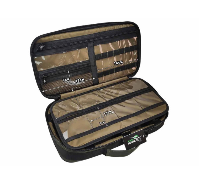Сумка-органайзер Проф Монтаж Tackle Bag FFC для аксесуарів та годівниць (41х23х9см)