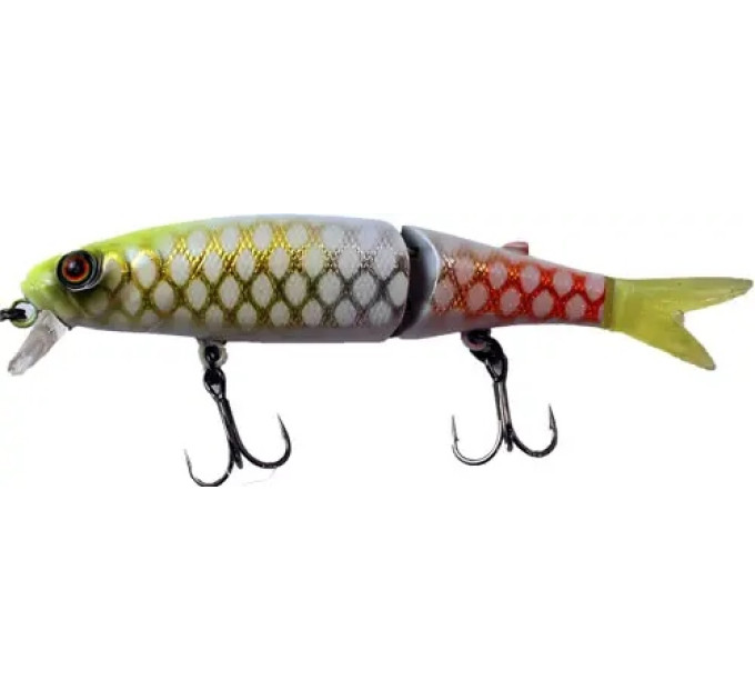 Воблер Jackall Tiny Magallon 88mm 7.2g Albino Chart Pirarucu