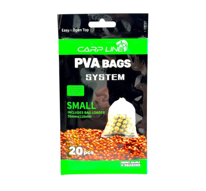 PVA Bag Carp Line 55x110mm 20шт з лопаткою