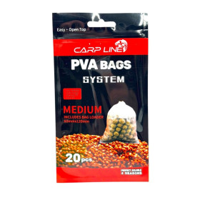 PVA Bag Carp Line 60x120mm 20шт з лопаткою
