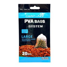 PVA Bag Carp Line 70x140mm 20шт з лопаткою