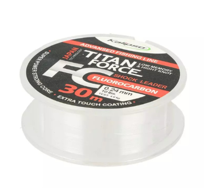 Флюорокарбон KALIPSO Titan Force FC Leader 30m 0.14