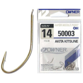 Гачок OWNER Akita Kitsune Brown №12 50003-12