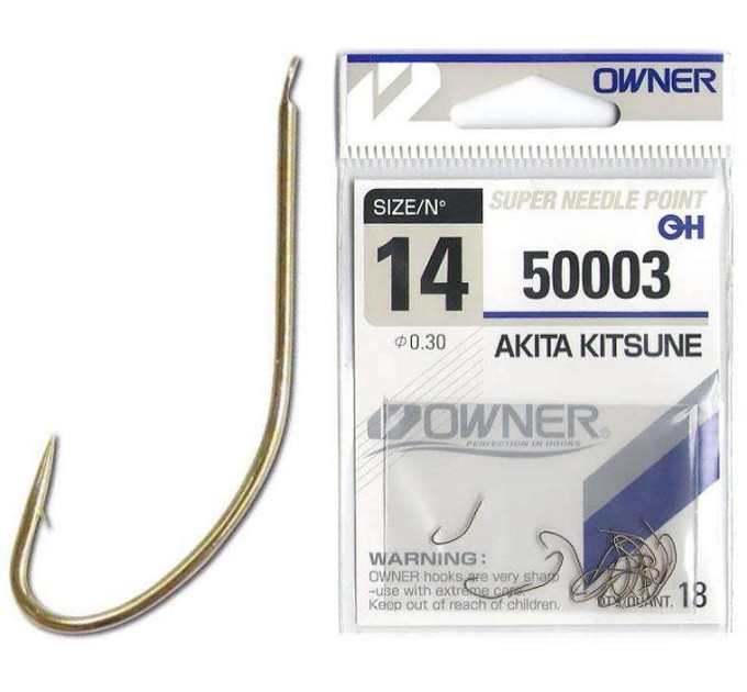 Гачок OWNER Akita Kitsune Brown №12 50003-12