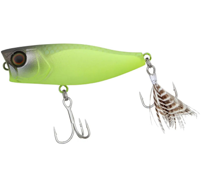 Воблер Jackall Chubby Popper 42F 42мм 3,3 г Mat Lemon