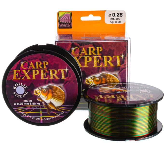 Леска Energofish CARP EXPERT Multicolor Boilie Special 300m 0.25mm 8.9kg