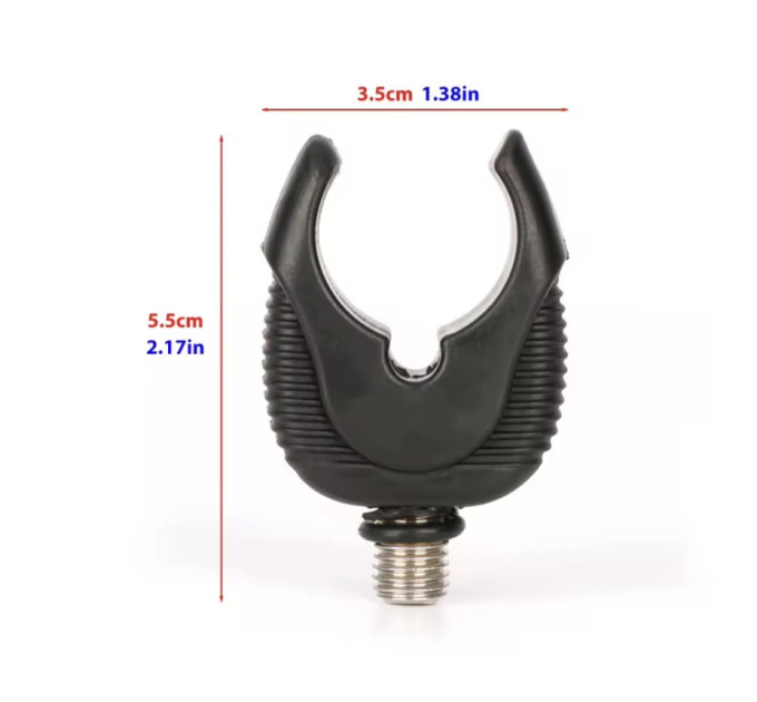 Тримач вудилища Carp Line Butt Rest Large Black 4pcs