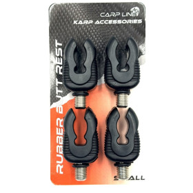 Держатель удилища Carp Line Butt Rest Small Black 4pcs