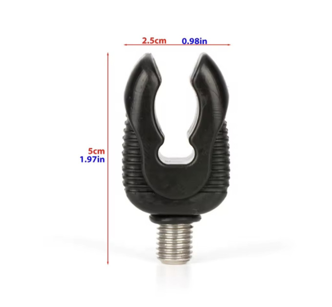 Тримач вудилища Carp Line Butt Rest Small Black 4pcs