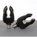Тримач вудилища Carp Line Butt Rest Small Black 4pcs