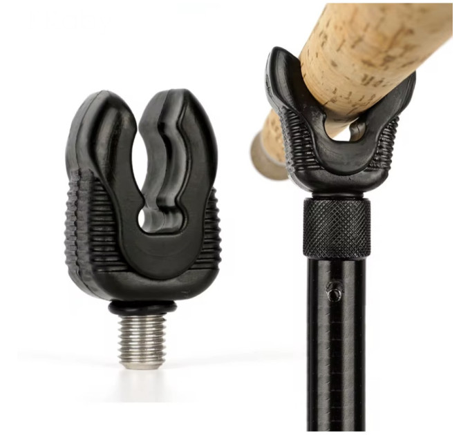 Тримач вудилища Carp Line Butt Rest Small Black 4pcs