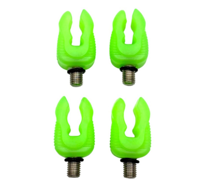 Тримач вудилища Carp Line Butt Rest Small Green 4pcs
