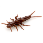 Силикон FishUp Stonefly 0.75" (12pcs.), #019 - Motor Oil/Red