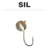 Мормышка Bravo Fishing 2825-SIL Шар с ушком крашеная 2,5 мм 0,20 гр. SIL