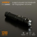 Cвітлодіодний портативний ліхтарик VIDEX A105RH 1200Lm 5000K