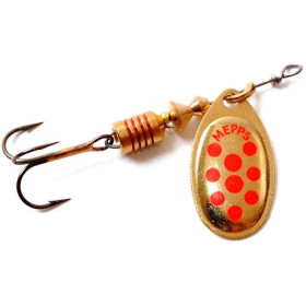 Блешня Mepps AGLIA DECOREE 1 Gold/Red