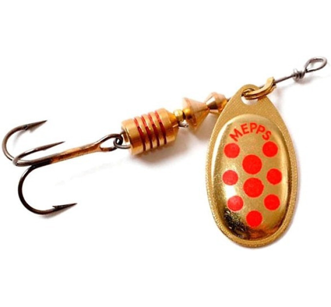 Блешня Mepps AGLIA DECOREE 2 Gold/Red