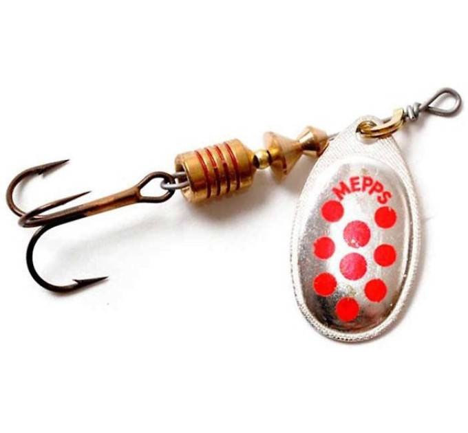 Блешня Mepps AGLIA DECOREE 4 Silver/Red