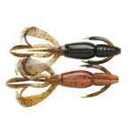 Силикон Keitech Crazy Flapper 2.8" (8 шт/уп) ц:438 green pumpkin fire