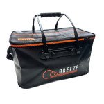 Сумка Breeze для зберігання риби чорна/помаранчева #50