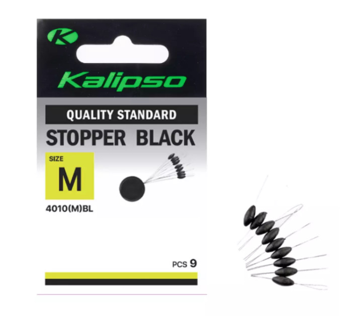 Стопор Kalipso Stopper black 4010(M)BL №M(9)