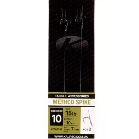 Поводок Kalipso Method spike 10cm №10 (2шт)