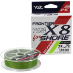 Шнур YGK Frontier Braid Cord X8 150m #1.2/0.185mm 20lb/9.0kg