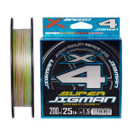 Шнур YGK X-Braid Super Jigman X4 200m #0.8/0.148mm 14lb/6.3kg